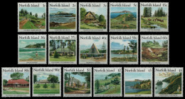 Norfolk-Insel 1987 - Mi-Nr. 401-416 ** - MNH - Natur - Landschaften - Norfolk Island