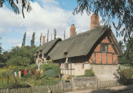 CARTOLINA  STRATFORD UPON AVON,WARWICKSHIRE,INGHILTERRA,REGNO UNITO-ANNE HATHAWAY'S COTTAGE-NON VIAGGIATA - Stratford Upon Avon