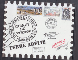 TAAF 2001    Carnet De Voyage      N°    C308       COTE 84 € 00 - Boekjes