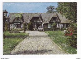 76 Environs De SAINT ROMAIN DE COLBOSC Chaumière Toit De Chaume La CERLANGUE En 1988 Peugeot 104 - Saint Romain De Colbosc