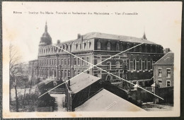 RÈVES Institut Ste-Marie. Postulat Et Scolasticat Des Marianistes Vue D'ensemble CP 1953 Edit. Maison Mabille, Mercerie - Les Bons Villers