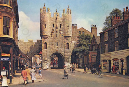 CARTOLINA  YORK,YORKSHIRE,INGHILTERRA,REGNO UNITO-MICKLEGATE BAR-NON VIAGGIATA - York