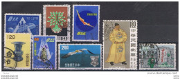 TAIWAN:  1959/66  DIFFERENTS  -  LOT  8  USED  STAMPS  -  YV/TELL. 294//538 - Usados