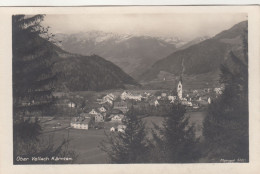 E809) OBERVELLACH - Ober Vellach - Wenige Häuser U. Kirche - Sehr Schöne FOTO AK Alt ! 1937 - Obervellach