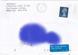 From UK To Italy - 2002 - Lettres & Documents