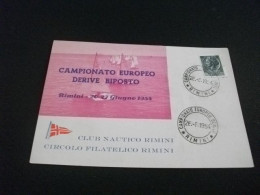 CAMPIONATO EUROPEO DERIVE BIPOSTO RIMINI 1954 CLUB NAUTICO RIMINI  VELA - Voile