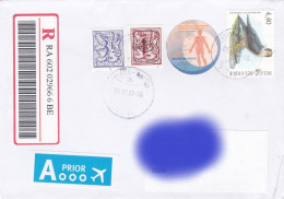 From Belgium To Italy - 2009 - Lettres & Documents