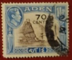 GRAN BRETAGNA  ADEN  1951  70 Cent.  MI43 - Aden (1854-1963)