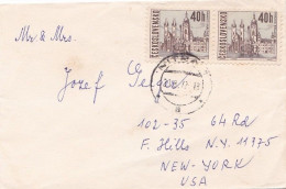 From Czechoslovakia To USA - Lettres & Documents