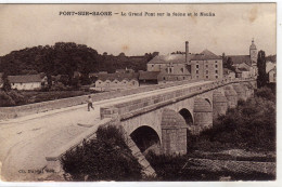 Port Sur Saone Le Grand Pont Et Le Moulin - Port-sur-Saône