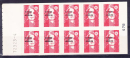 ST PIERRE Et MIQUELON CARNET 590 ** MNH AVEC NUMERO DE COMPTAGE . (STRF939B) - Postzegelboekjes
