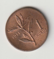 TURKEY 1971: 1 Kurus, KM 895a - Turquie