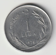 TURKEY 1978: 1 Lira, KM 889a - Turquie