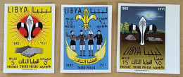 LIBYA - MH* - 1962 - # 211/213  IMP - Libia