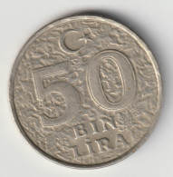 TURKEY 1997: 50 Bin Lira, KM 1056 - Turquie