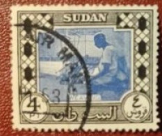 GRAN BRETAGNA SUDAN  1951  4  PIASTRES - Sudan (...-1951)