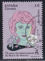 2023-ED. 5639 - Efemérides. 75 Años Fallecimiento María De Maeztu- USADO - Used Stamps