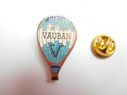 Beau Pin's  , Montgolfière , Groupe Vauban , Assurance Mutuelle - Fesselballons