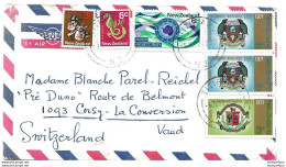 212 - 57 - Enveloppe Envoyée De Titviangi En Suisse 1972 - Cartas & Documentos