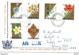212 - 1 - Enveloppe Envoyée De Rarotonga En Allemagne 1967 - Kokosinseln (Keeling Islands)