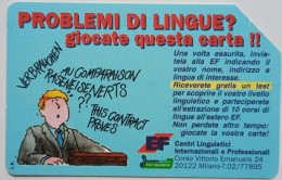 Italy L10000 Urmet Card - EF Centri Linguistici - Private-Omaggi