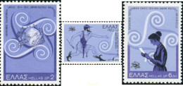 132919 MNH GRECIA 1974 CENTENARIO DE LA U.P.U. - Unused Stamps