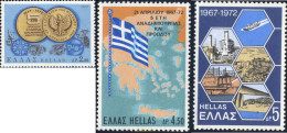 132885 MNH GRECIA 1972 5 ANIVERSARIO DE LA REVOLUCION - Unused Stamps