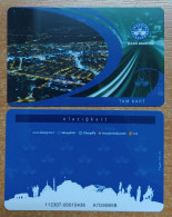 AC - MULTIPLE RIDE BUS PLASTIC CARD ELAZIG, TURKEY PUBLIC TRANSPORTATION - Altri & Non Classificati