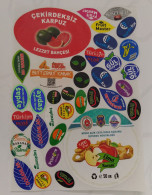 AC - FRUIT LABELS Fruit Label - STICKERS LOT #201 - Obst Und Gemüse