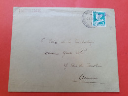 Suisse - Oblitération Temporaire De La Conférence Sur Le Désarmement Sur Enveloppe En 1932 Pour Amiens - D 507 - Poststempel