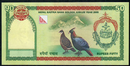 NEPAL P52 50 RUPEES 2005 Signature 13 UNC - Nepal