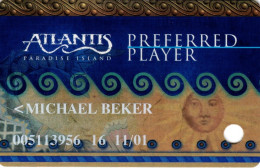 Atlantis Paradise Island Bahamas (Carte Persée) - Casinokarten