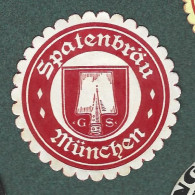 Cachet De Fermeture - Allemagne -  Munchen  -  Spatenbrau - Erinnophilie