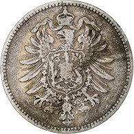 Monnaie, Empire Allemand, Wilhelm I, Mark, 1882, Karlsruhe, TTB, Argent, KM:7 - 1 Mark