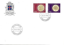 ICELAND # FDC FROM 1981 - FDC