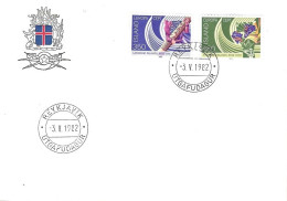 ICELAND # FDC FROM 1982 - FDC