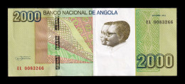 Angola 2000 Kwanzas 2012 Pick 157a Mbc+ Vf+ - Angola