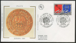 Europa CEPT 1995 France - Frankreich FDC2 Y&T N°2942 - Michel N°3085 - 3,70f EUROPA - 1995