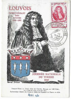 PJ Journée Du Timbre 1947 - Marquis De Louvois (1641-1691)-Châteauroux - ....-1949