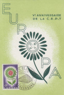 Carte  Maximum  1er  Jour   FRANCE   EUROPA      STRASBOURG    1964 - 1964