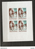 403 - 56 - Feuillet De 4 Timbres  Neufs "Bringade Frontière 2" Surcharges 1940 Et Qui Ne Sait Se Taire Nuit à Son Pays" - Vignetten