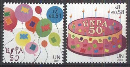 UNO WIEN 2001 Mi-Nr. 342/43 ** MNH - Ungebraucht