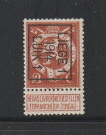 Préo Liége 1 - Typo Precancels 1912-14 (Lion)