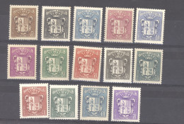 Andorre   :  Yv  47-60  * - Unused Stamps