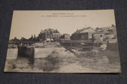 Hautemont,1920,le Nouveau Pont Sur La Sambre,RARE Très Belle Ancienne Carte Postale - Other & Unclassified
