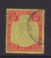 BERMUDA  - 1938 George VI 5s Used As Scan - Bermuda