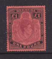 BERMUDA  - 1938 George VI £1 Used As Scan - Bermuda