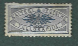 Cachet De Fermeture -  Allemagne  -  Kaiserl Deutsche  Telegraphie - Erinnophilie