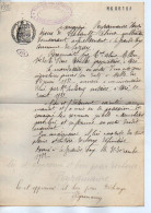 VP22.833 - NERE - Acte De 1932 - Entre M. PEYRAMAURE à LEZAY & Mme MILLON à NERE - Manuscrits