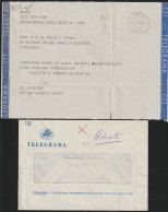 Telegram/ Telegrama - Entrecampos > Av. Estados Unidos América, Lisboa -|- Postmark - Lumiar. Lisboa. 1980 - Storia Postale